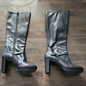 Nine West Black Boots 7M